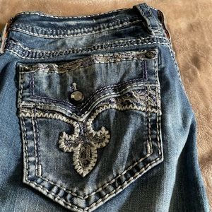 Like New Rock Revival Skinny Jeans Size 34